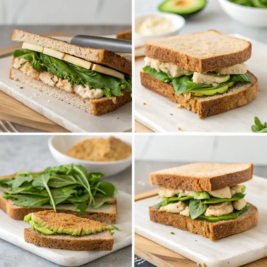 how to make a healthy sandwich