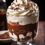 Cottage Cheese Chocolate Mousse Recipe in glass cups