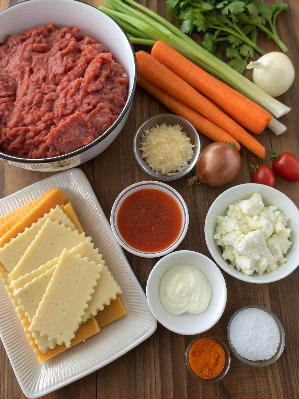 “Slow Cooker Lasagna Soup” ingredients