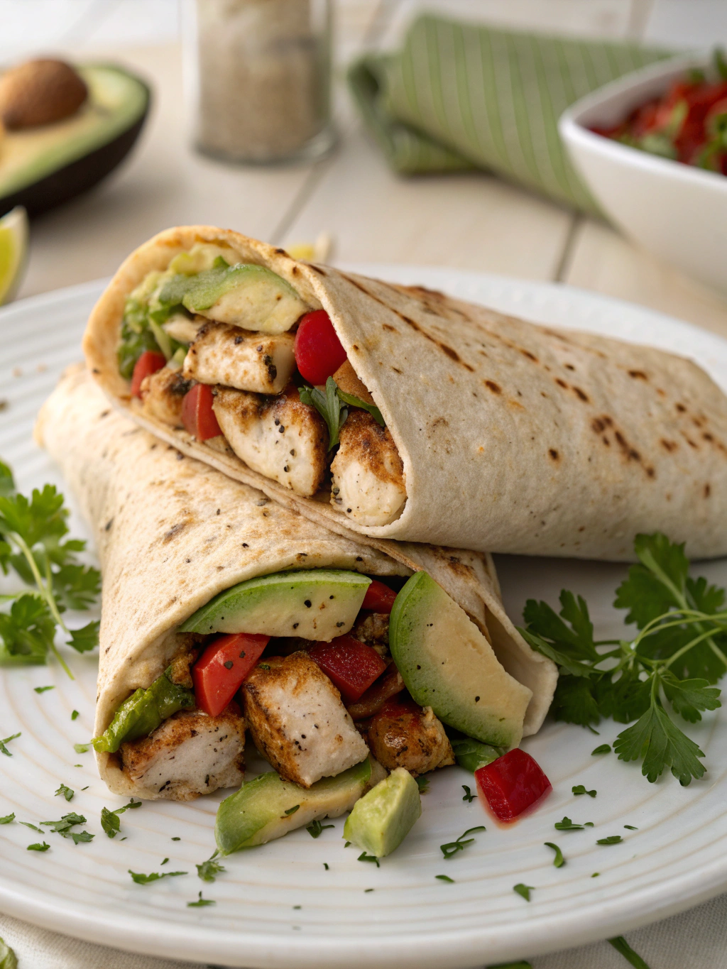 High protein wraps
