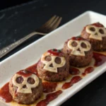Mini Skull Meatloaves