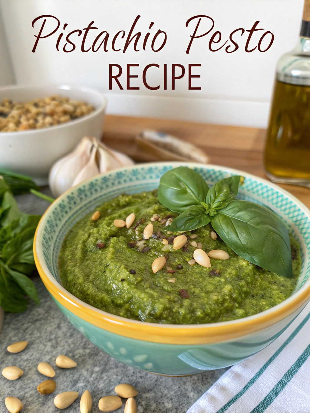 Pistachio Pesto Recipe: Vibrant, Nutty Sauce in Just 10 Minutes