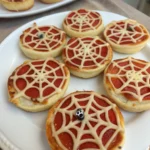 Spider Web Mini Pizzas