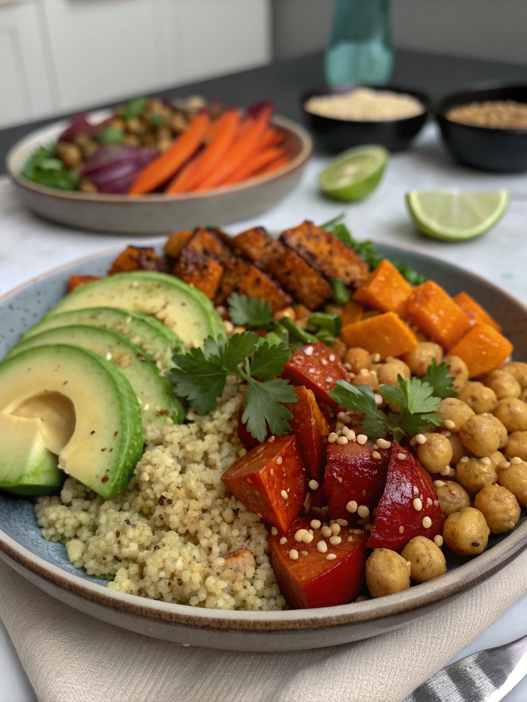 Serving suggestions for spooky Halloween snacks Serving High protein vegetarian lunch