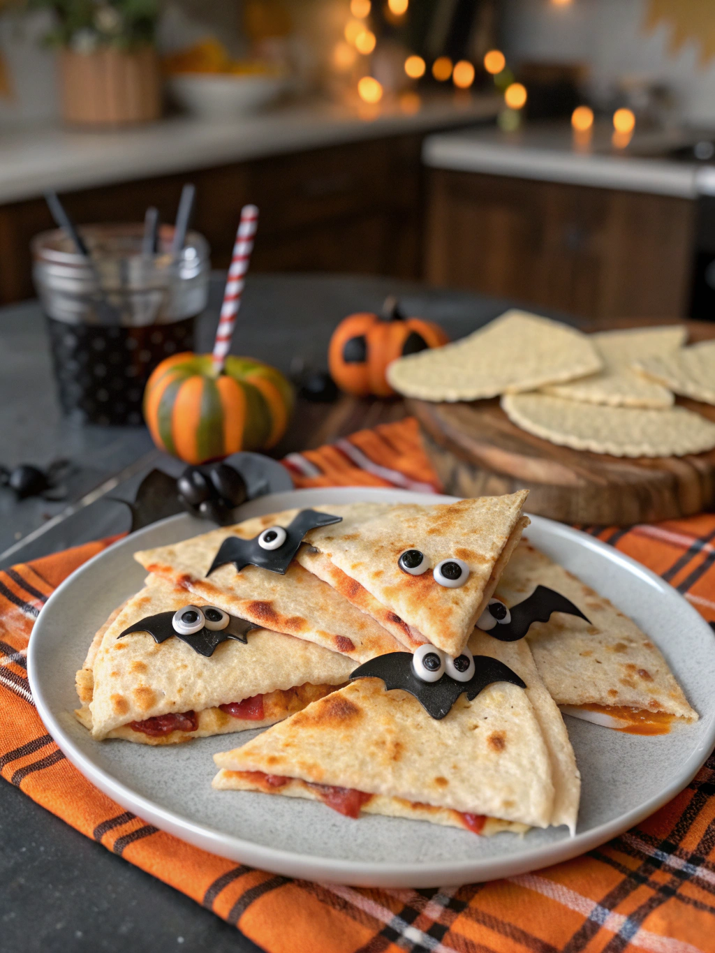Serving spooky Halloween finger foods for parties