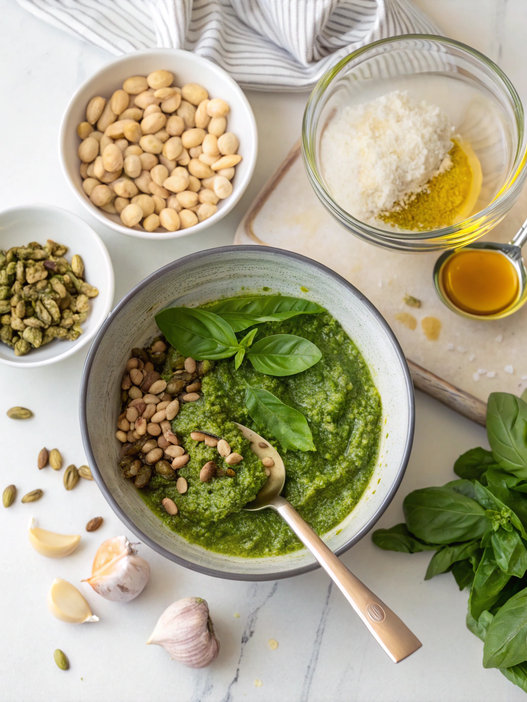 Serving Pistachio Pesto Recipe