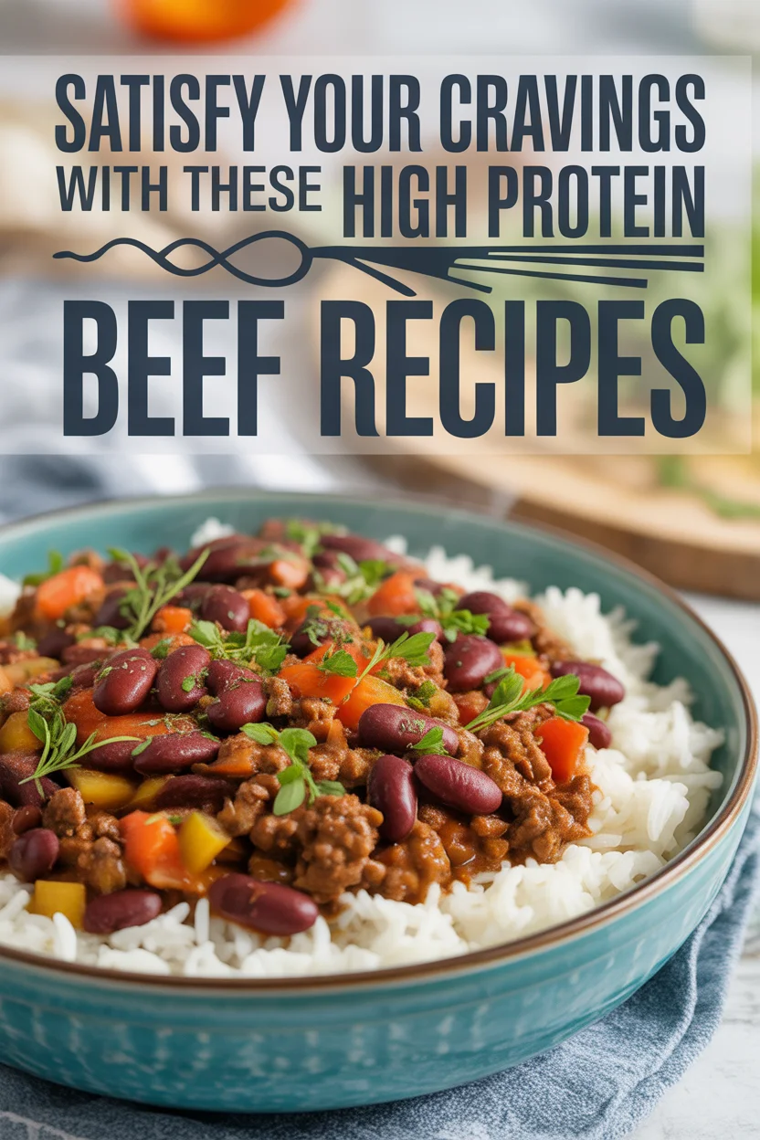 Satisfy Your Cravings with These High Protein Beef Recipes