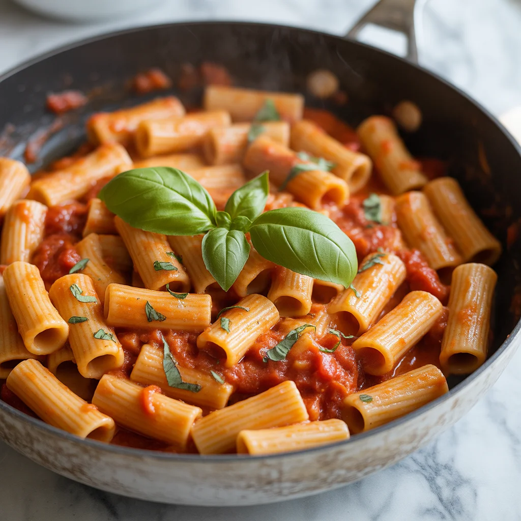 High protein pasta dinner