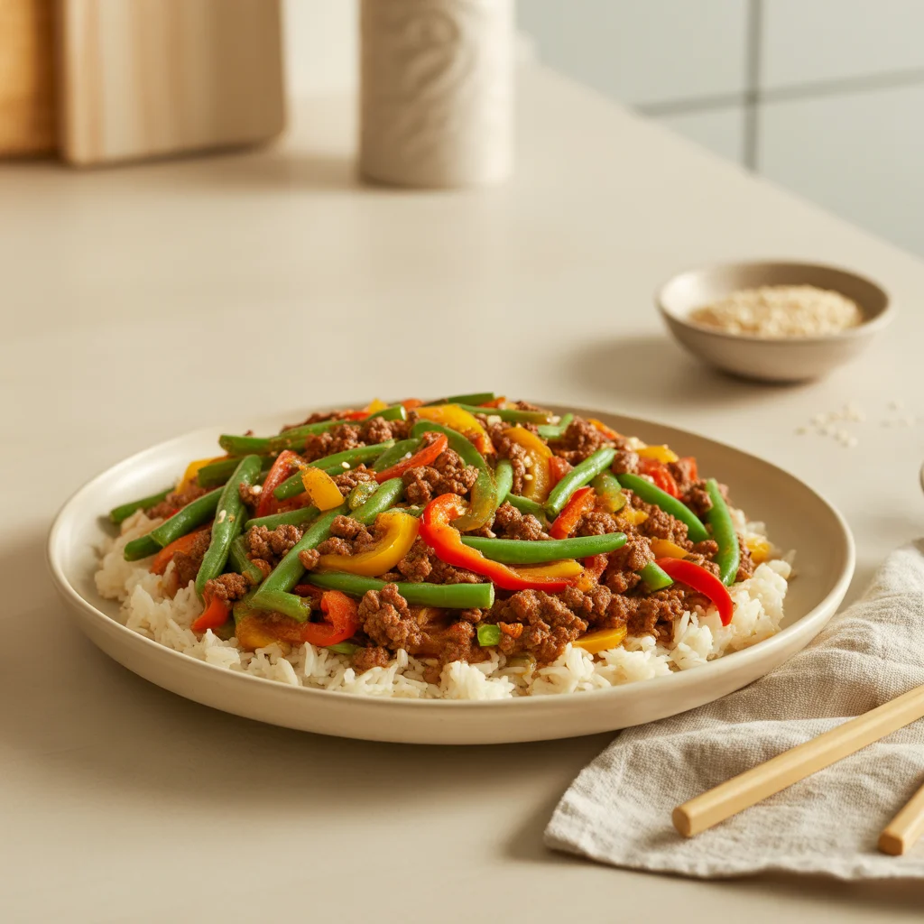 Delicious High Protein Stir Fry Ready in Just 30 Minutes!