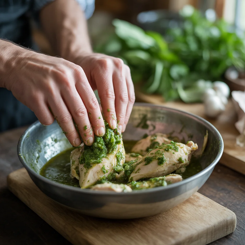 salsa verde chicken enchiladas
