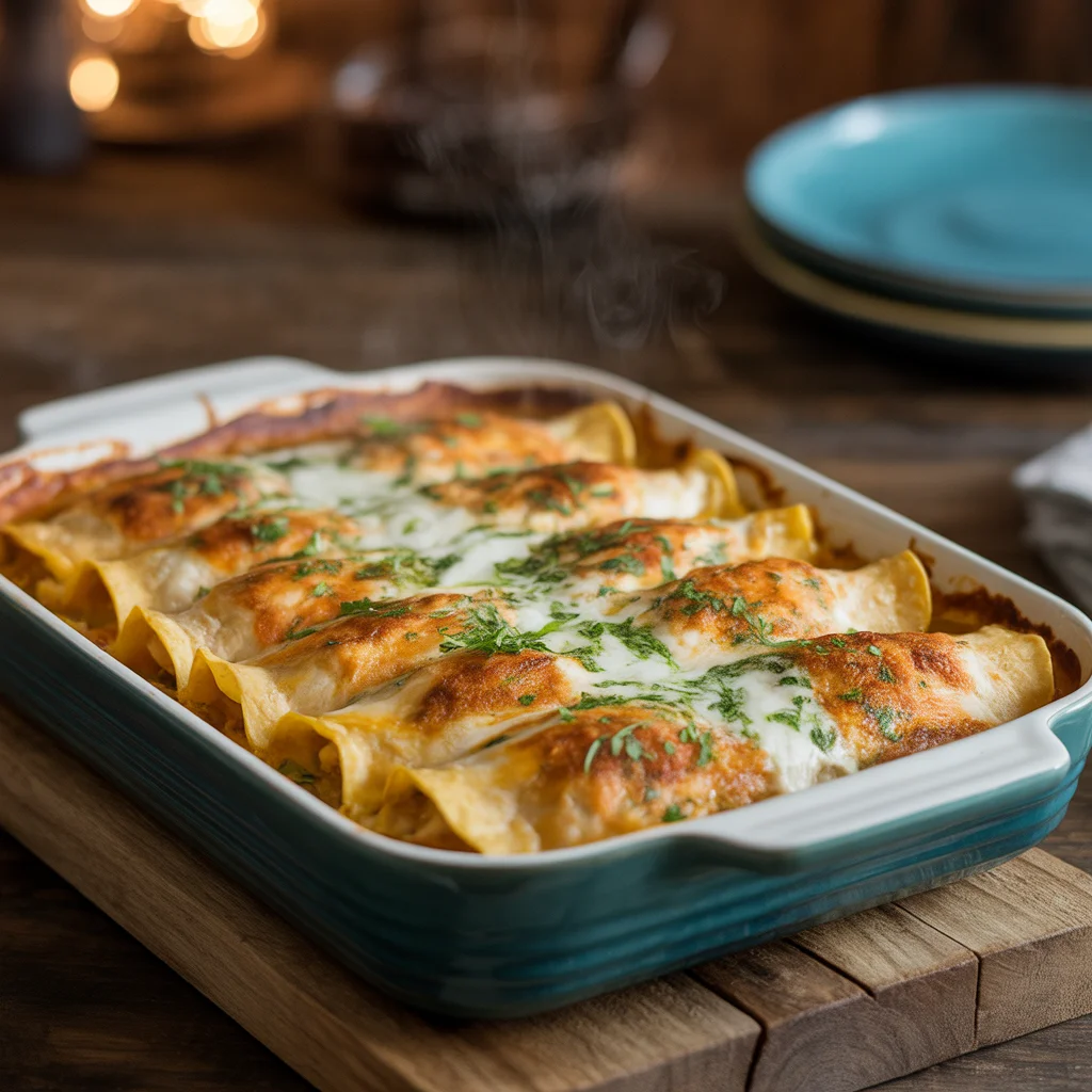 Delicious Chicken Enchilada Recipe Green Sauce You'll Love