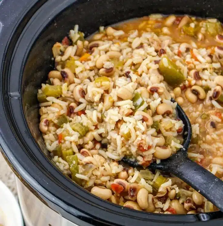 Black-Eyed Peas and Rice