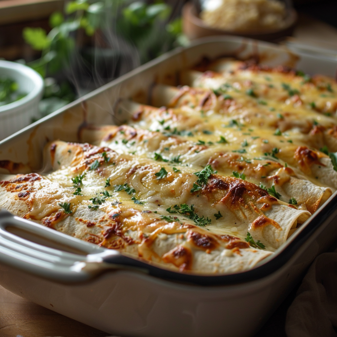 Deliciously Easy Sour Cream Chicken Enchiladas You’ll Love!