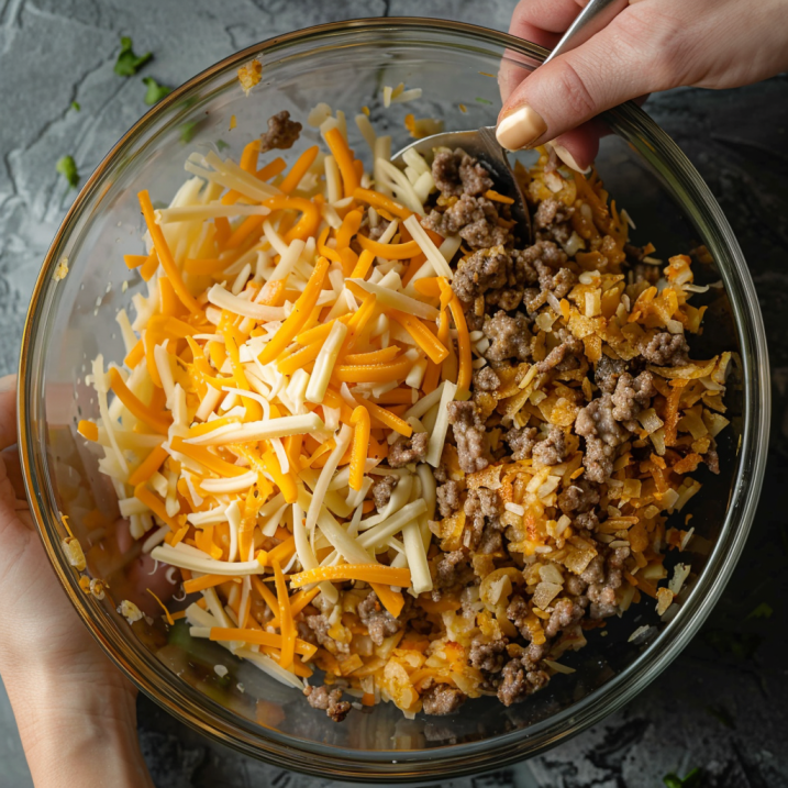 Hamburger Hash Brown Casserole