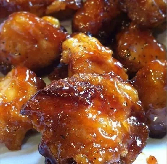 Sweet Hawaiian Crock Pot Chicken dish served in a bowl