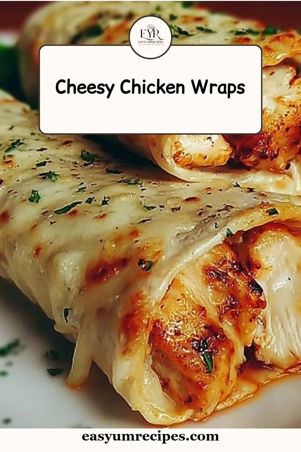 Cheesy Chicken Wraps
