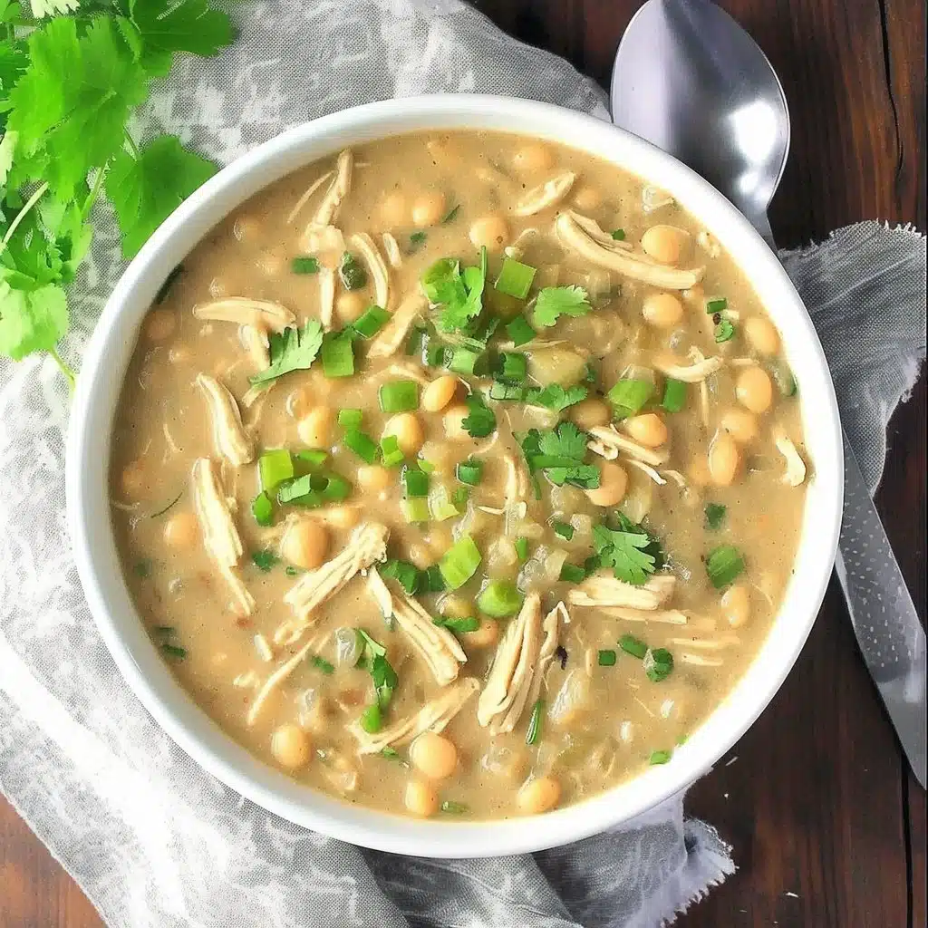 Creamy White Chicken Chili with Great Northern Beans