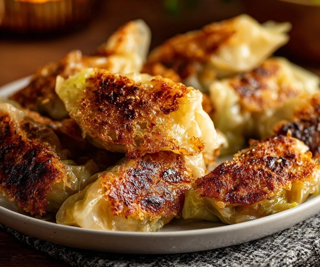 Crispy Cabbage Dumplings