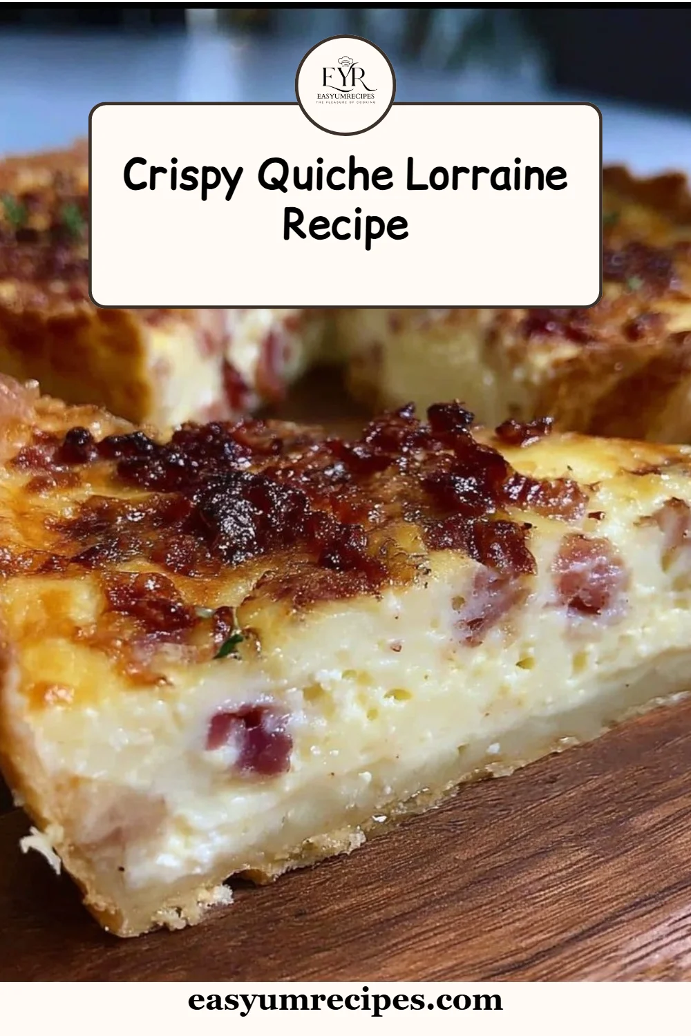 Crispy Quiche Lorraine Recipe