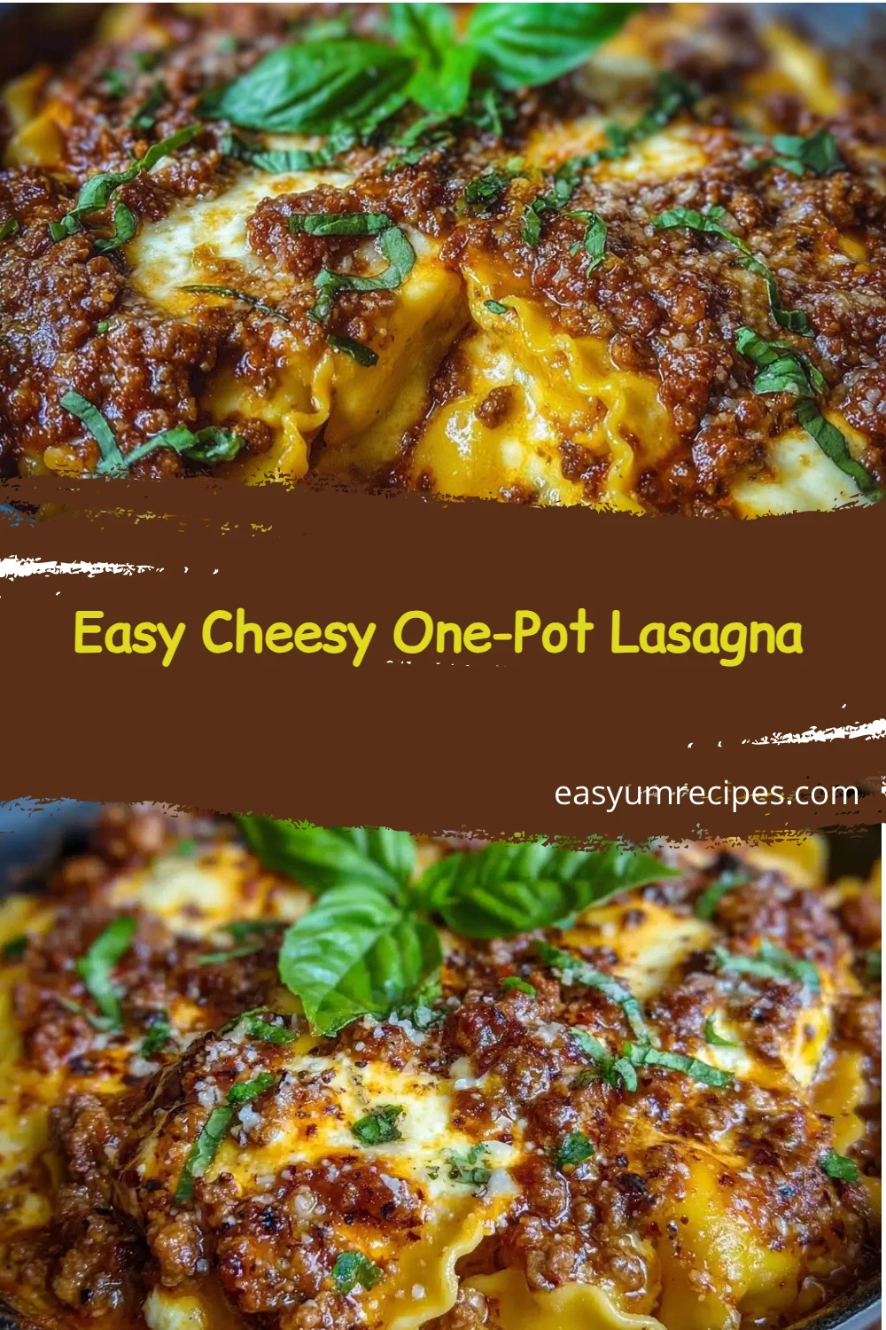 Easy Cheesy One-Pot Lasagna