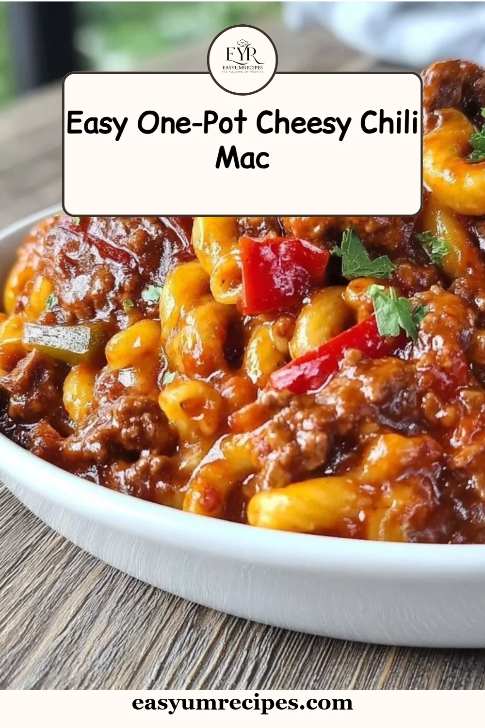 Easy One-Pot Cheesy Chili Mac