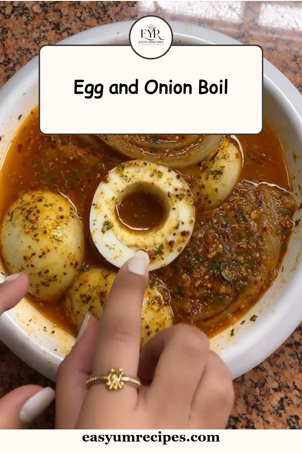 Egg and Onion Boil