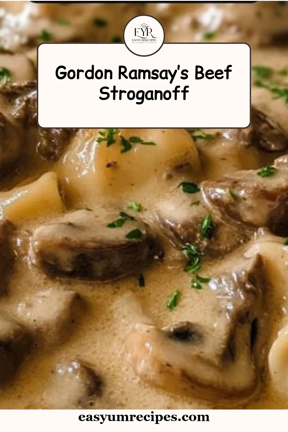 Gordon Ramsay’s Beef Stroganoff