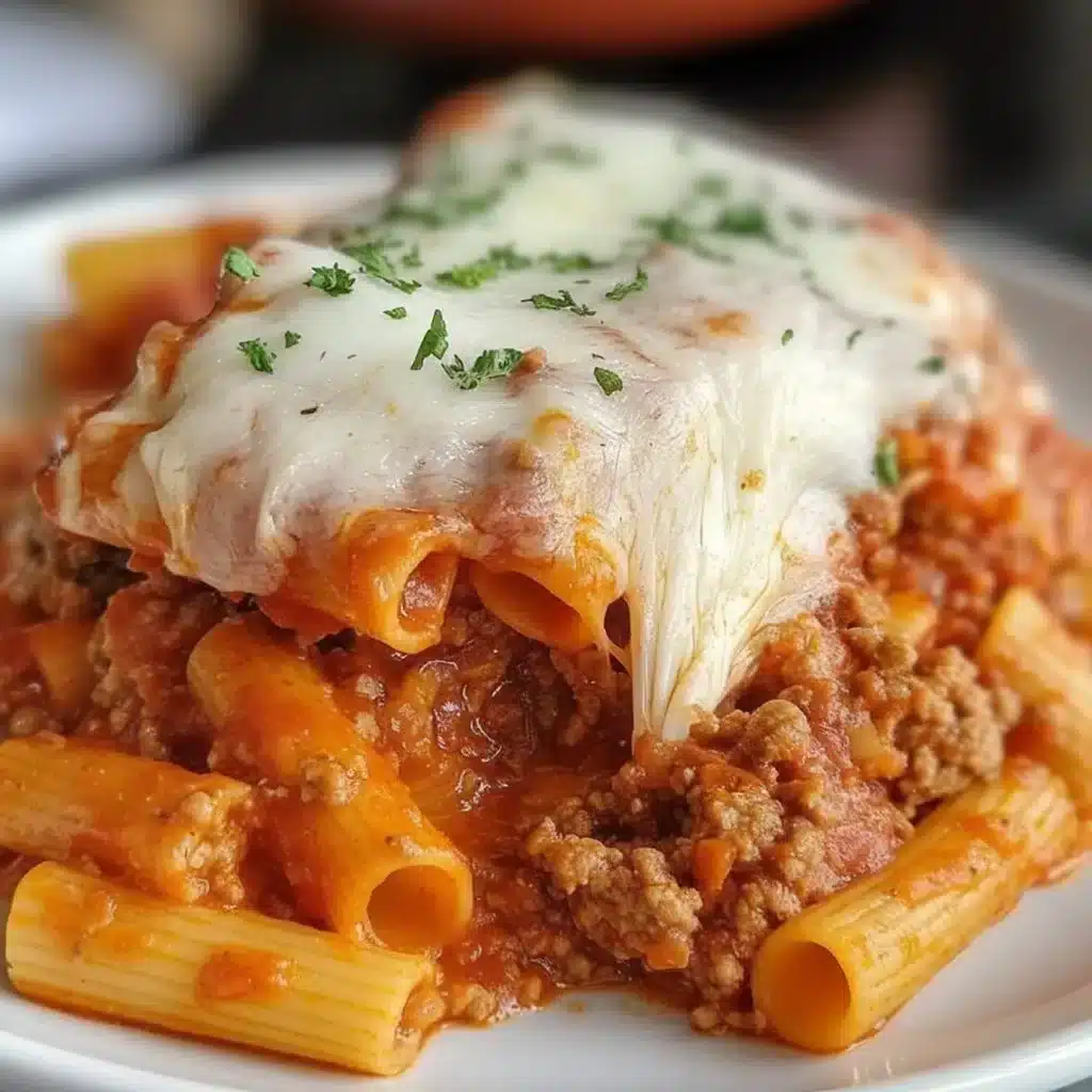 High Protein Cottage Cheese Baked Ziti