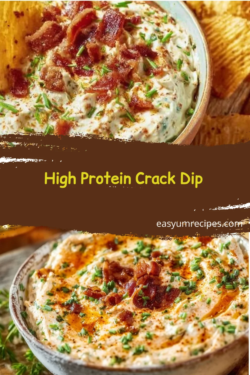 High Protein Crack Dip