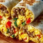 Protein-packed breakfast burritos ready to freeze and reheat for quick meals