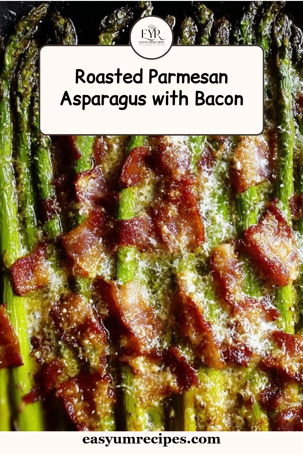 Roasted Parmesan Asparagus with Bacon