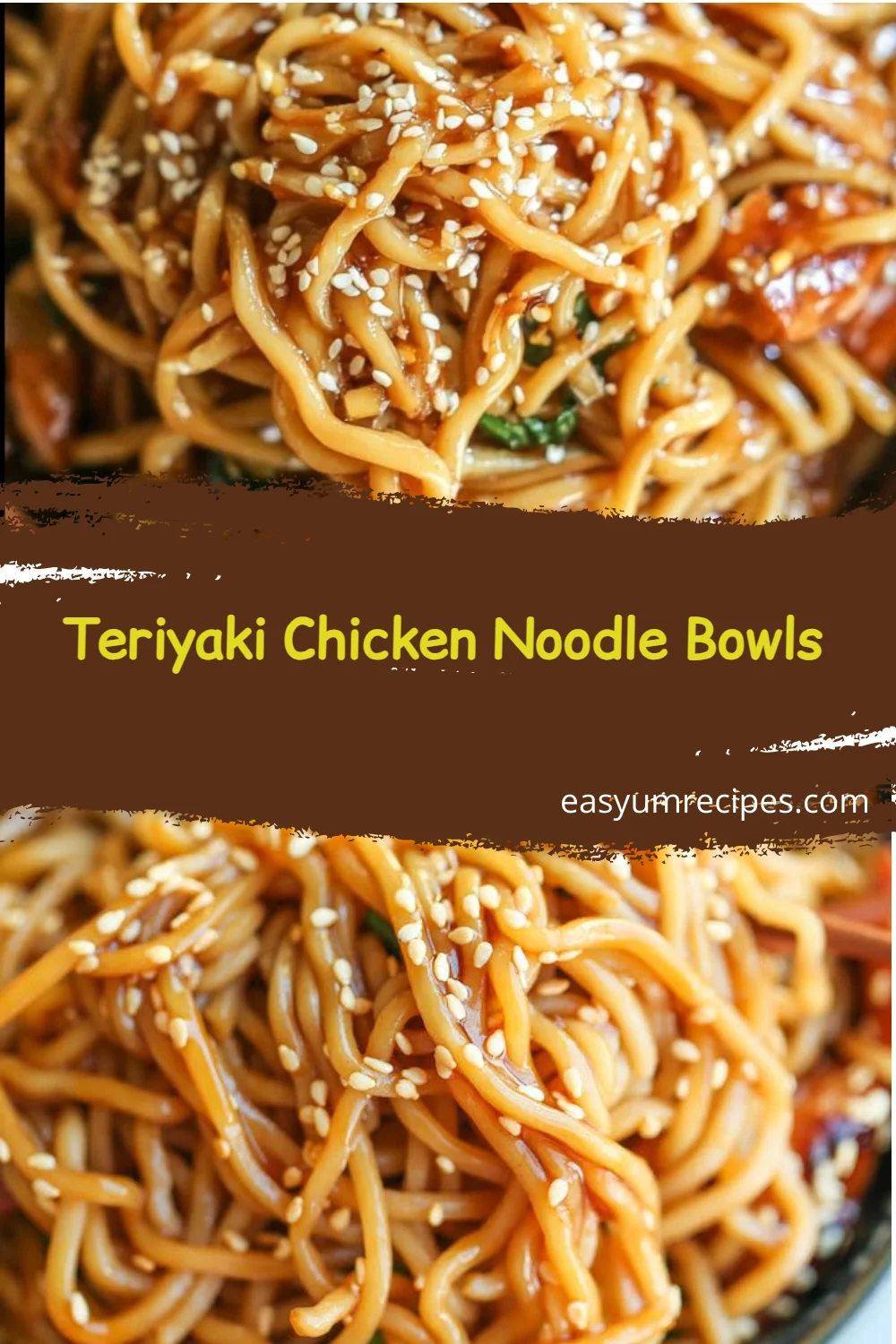 Teriyaki Chicken Noodle Bowls