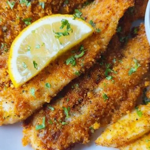 Delicious air fryer fish recipe with crispy exterior and tender inside