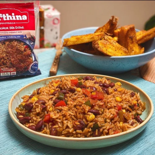 Healthy post-workout meals with rice and protein for optimal recovery.