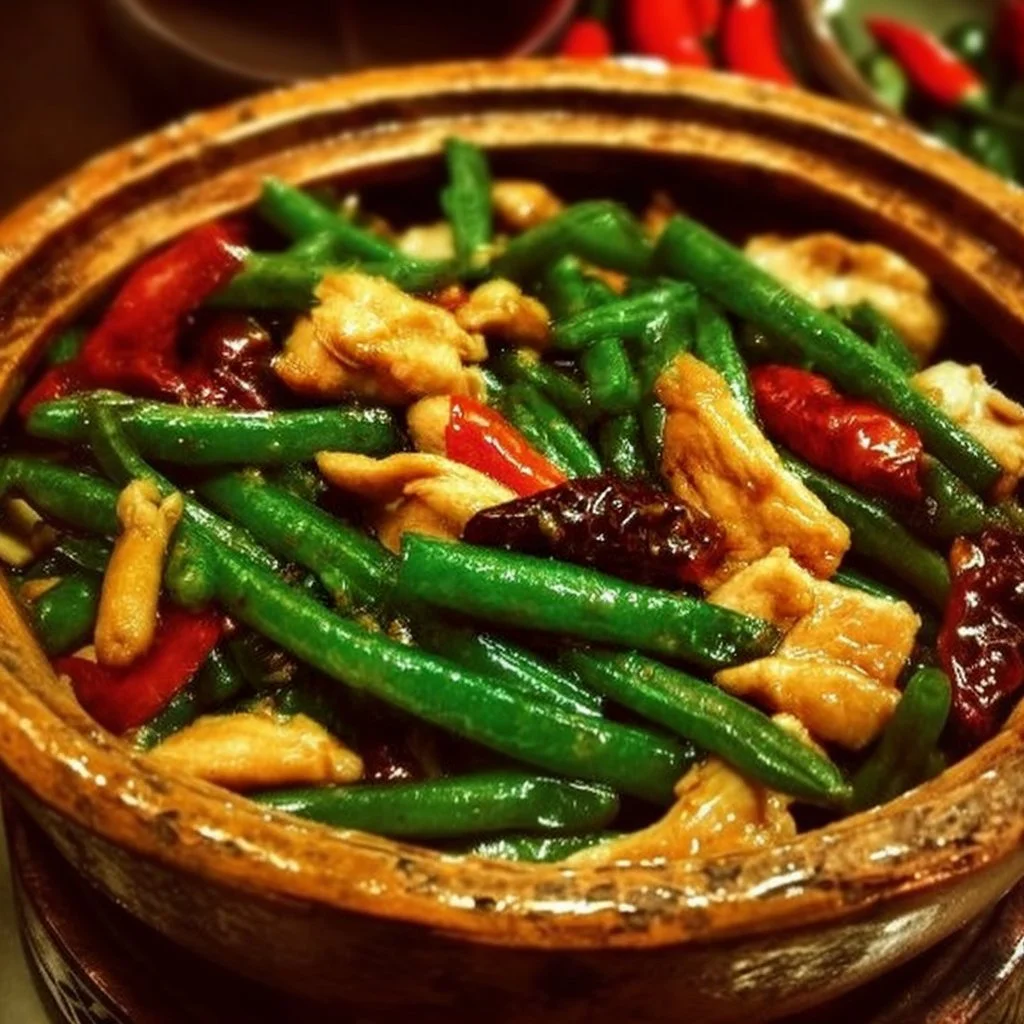 Easy 20 Minute Chicken and Green Bean Stir Fry, Weeknight Favorite