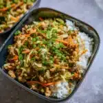 Delicious Chicken Egg Roll Bowl with fresh ingredients and vibrant colors