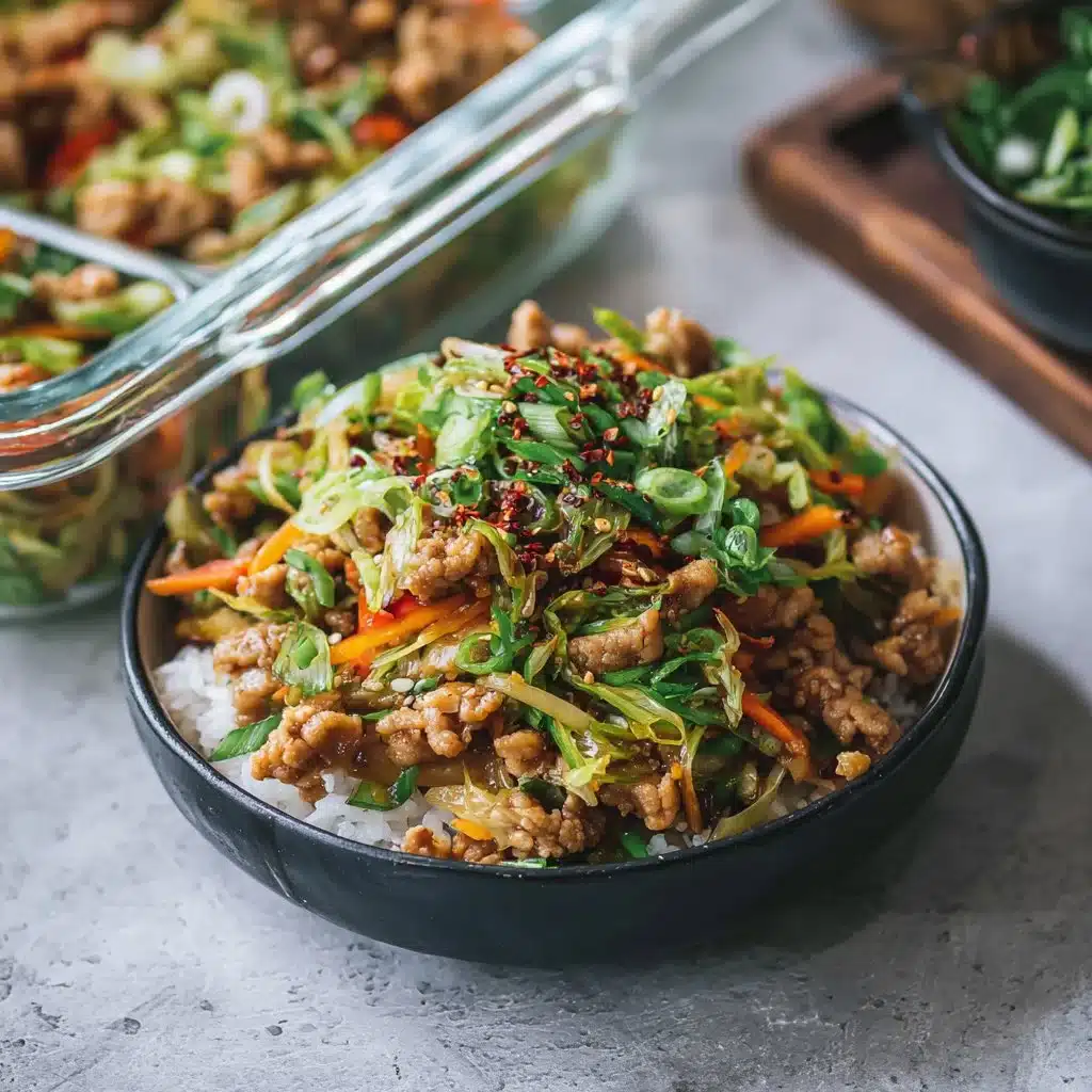 Chicken Egg Roll Bowl