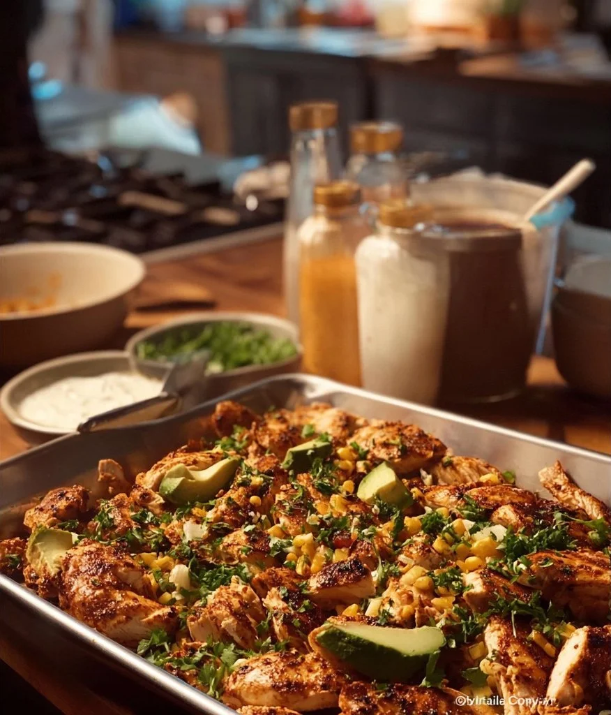 Chipotle Chicken Tray