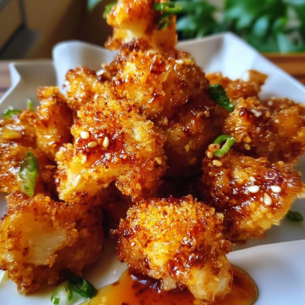 Crispy Orange Cauliflower