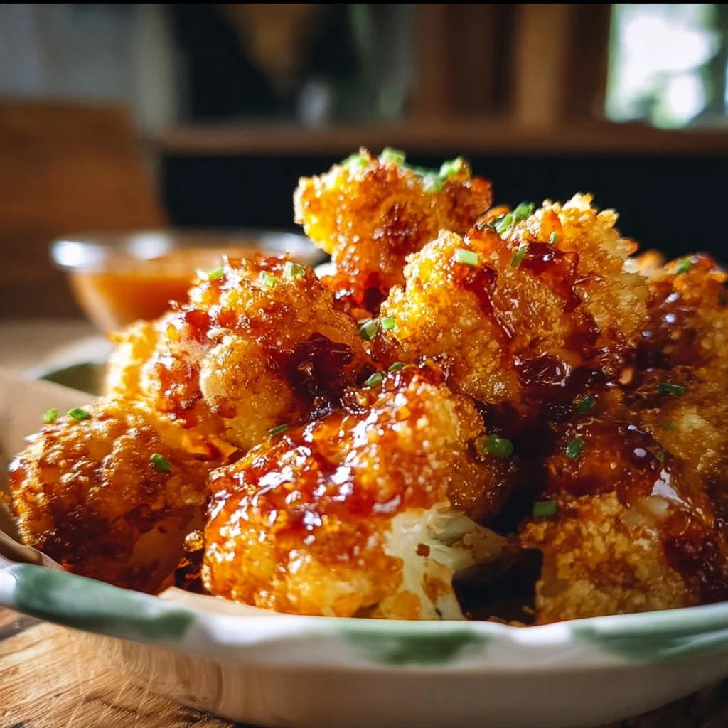 Crispy Orange Cauliflower