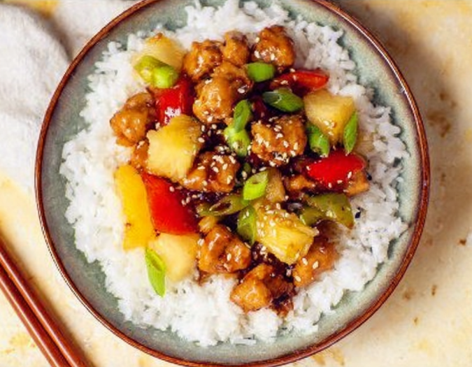 Teriyaki Pineapple Chicken Bowls, Sweet Tangy Weeknight Dinner