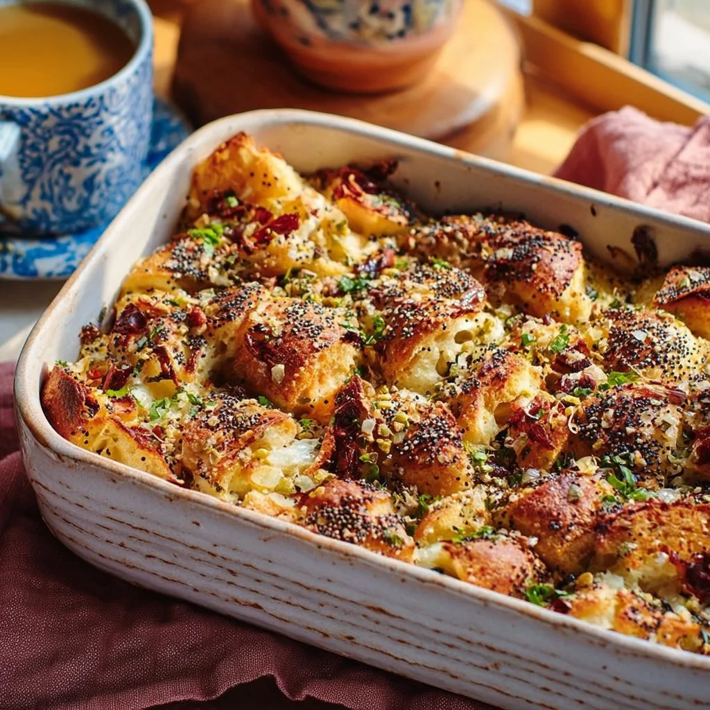 Everything Bagel Casserole