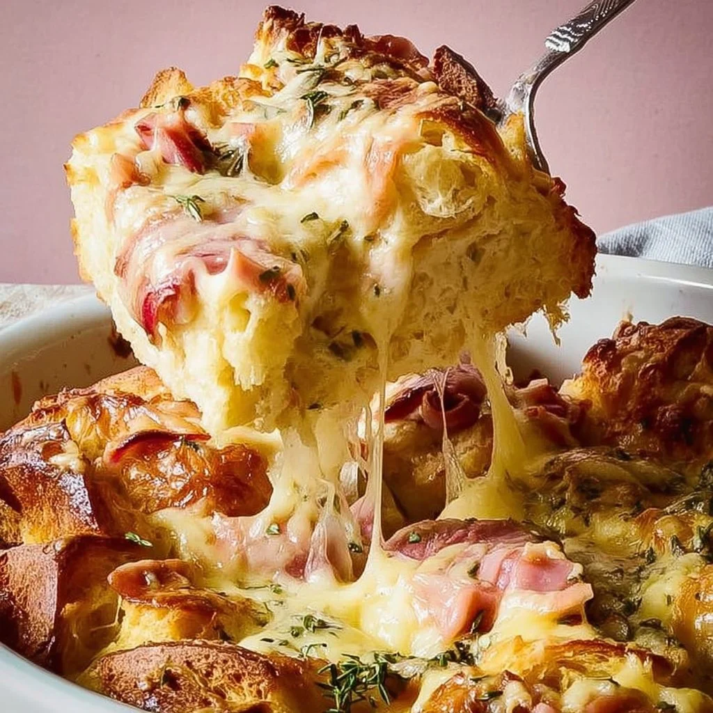 Ham and Cheese Brunch Bake