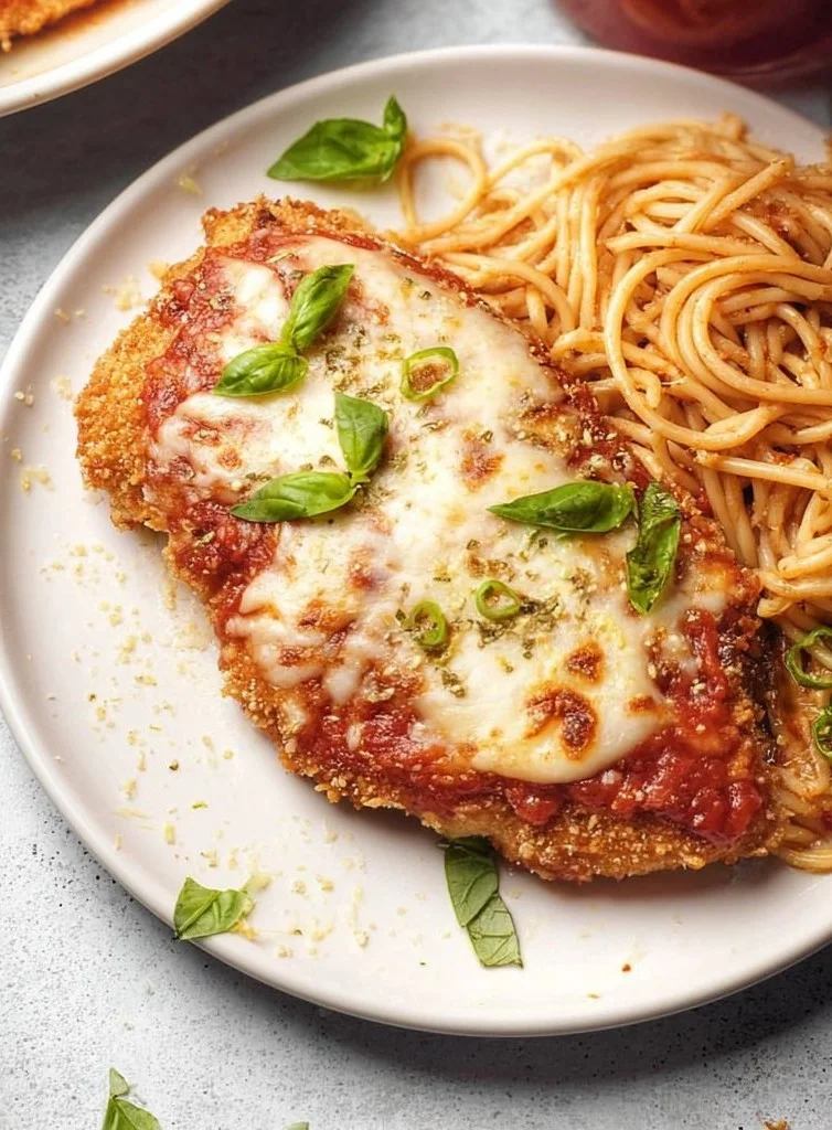 Healthy Baked Chicken Parmesan
