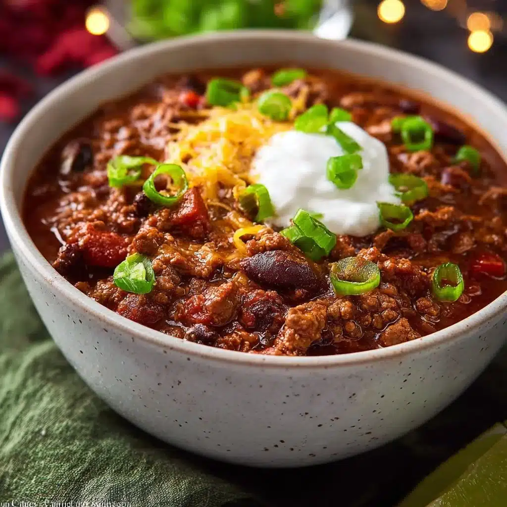 High Protein Beef Chili