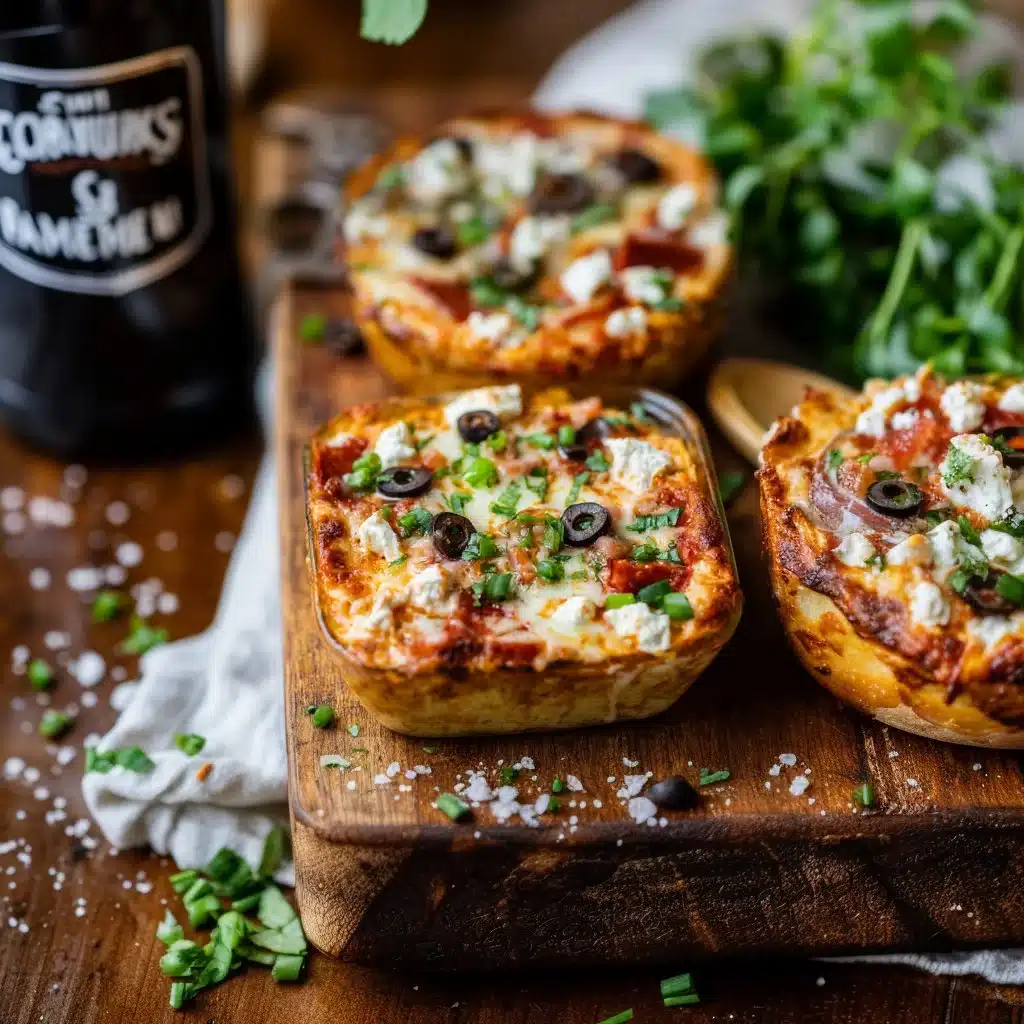 High Protein Cottage Cheese Pizza Bowls (27g!)