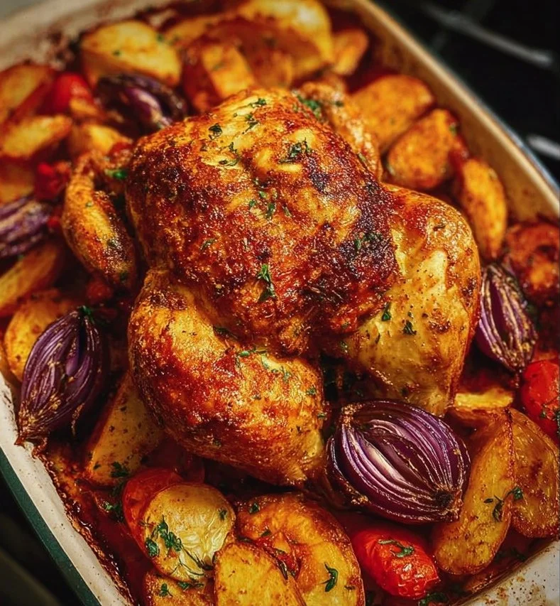 Perfect Roast Chicken and Vegetables