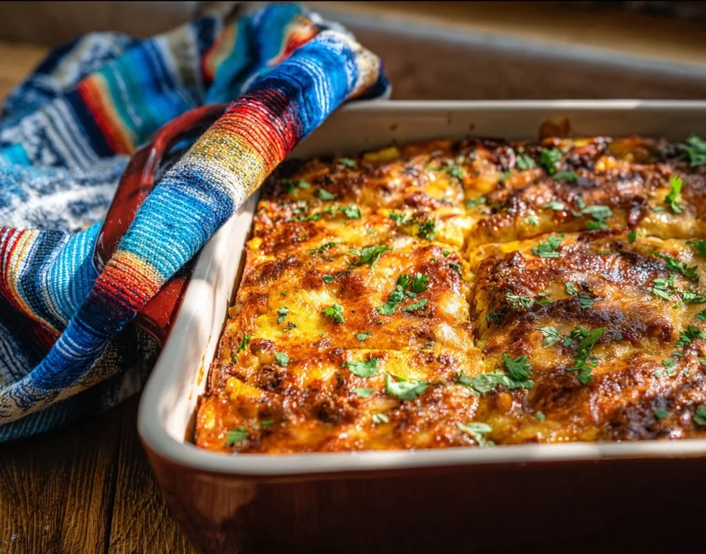 Southwest Breakfast Casserole