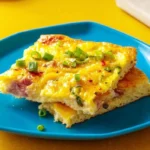Delicious and easy egg casserole baked in a dish, perfect for breakfast or brunch