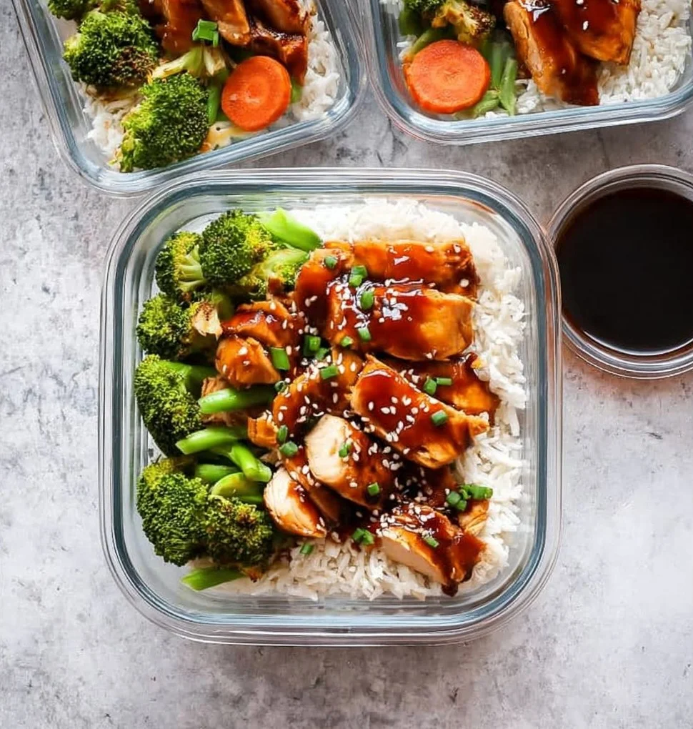 Teriyaki Chicken Meal Prep Bowls
